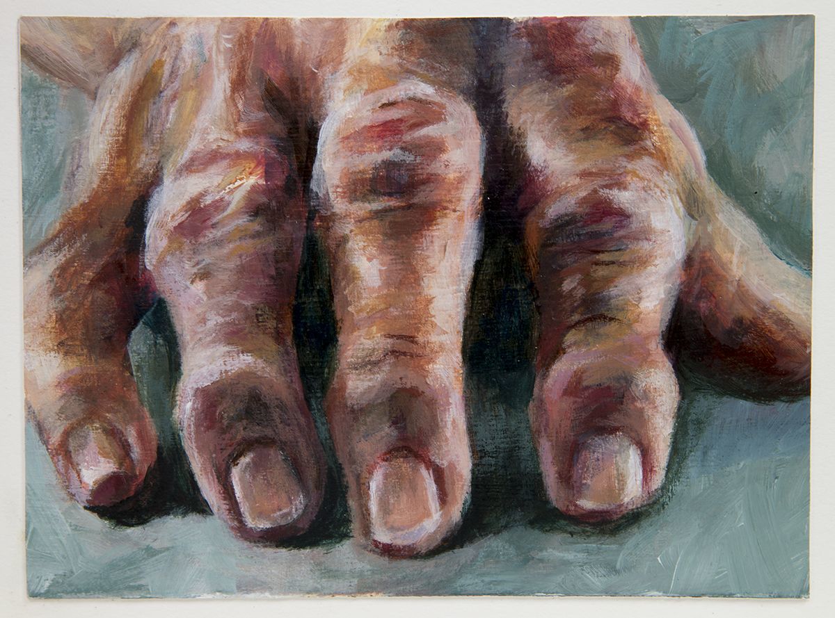 "Carolyn: Grieving Muscles No.3" by Emily Benson